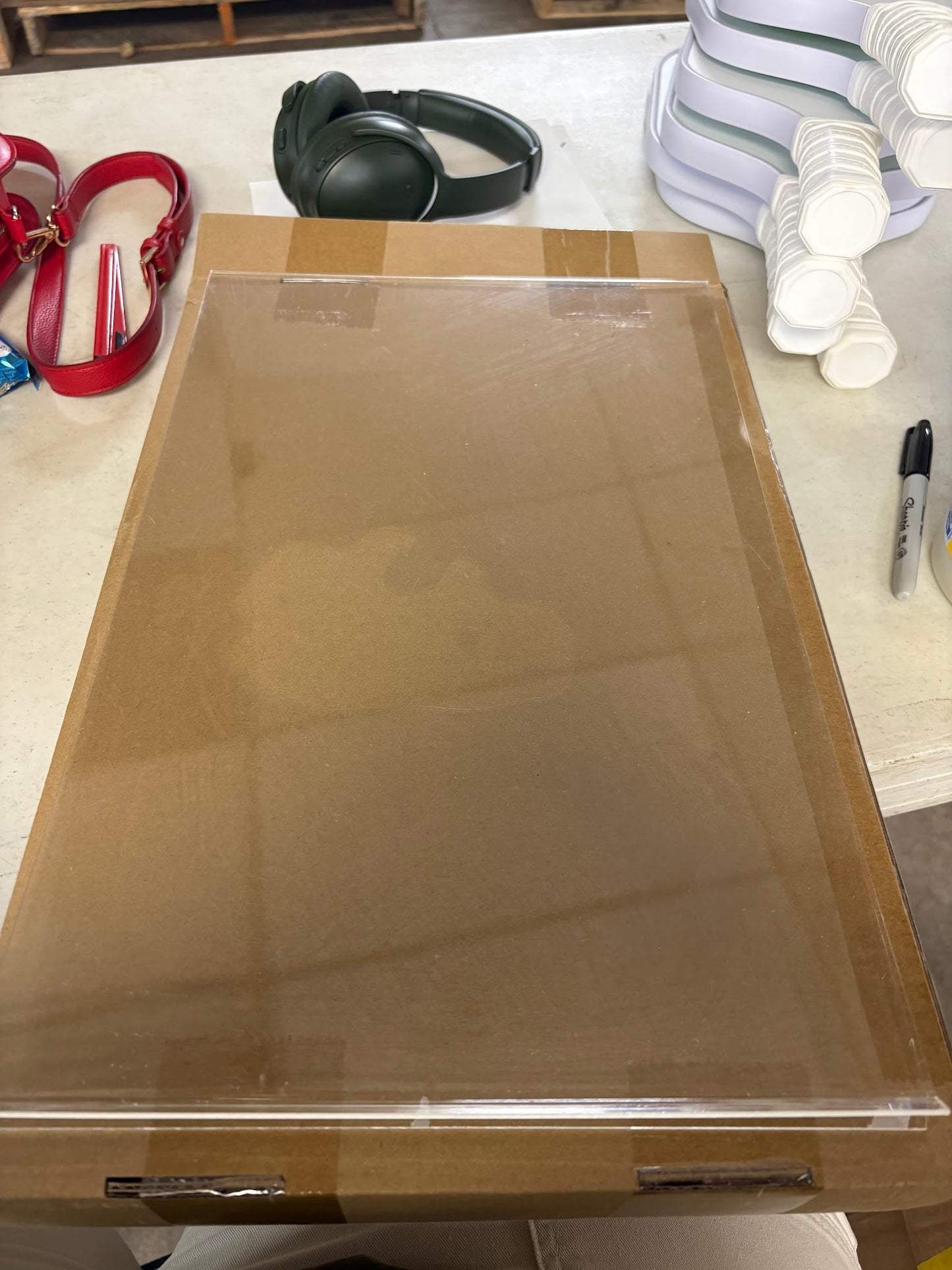 Large Acrylic Sign Holders