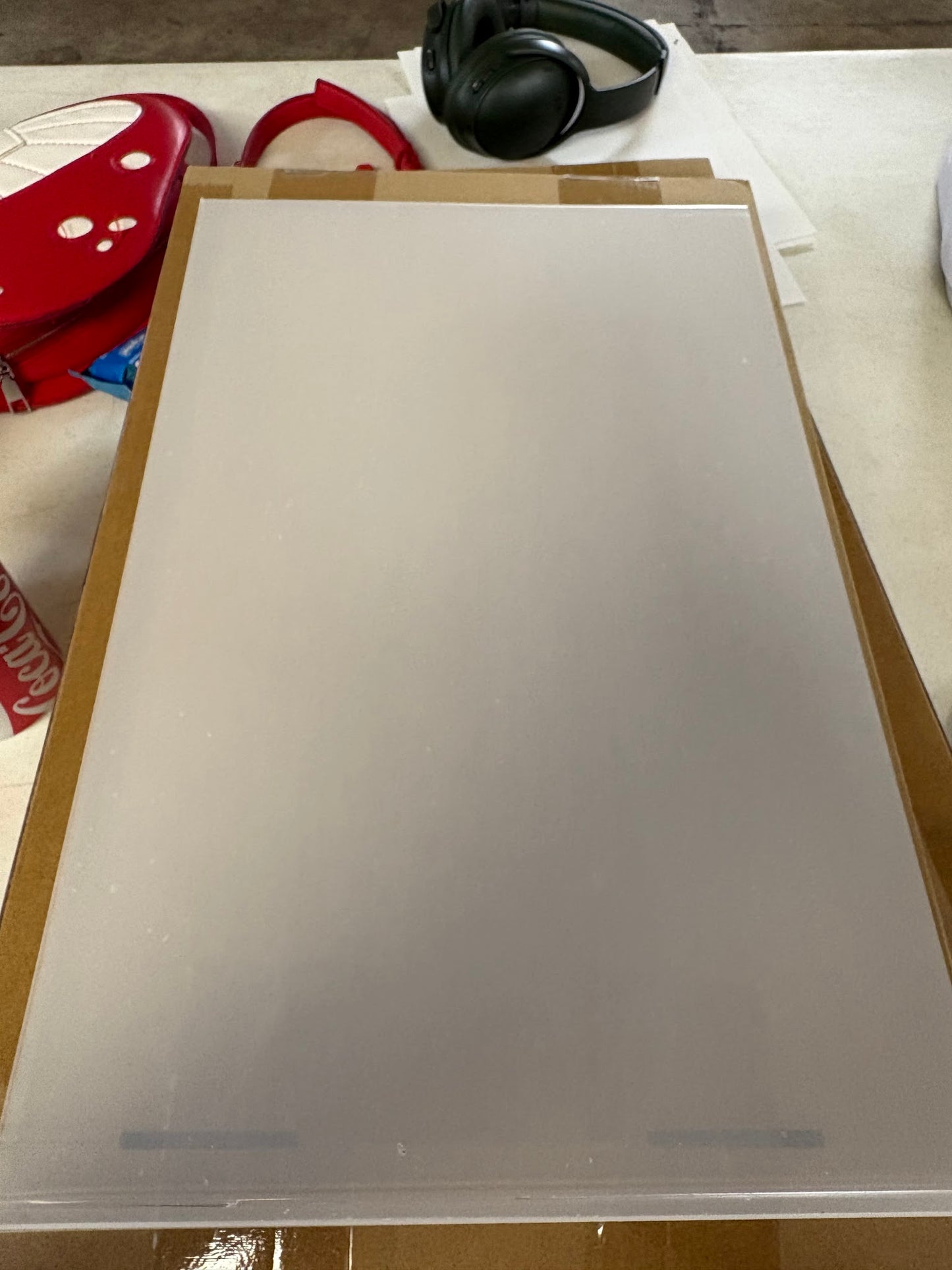 Large frosted Acrylic sign holders